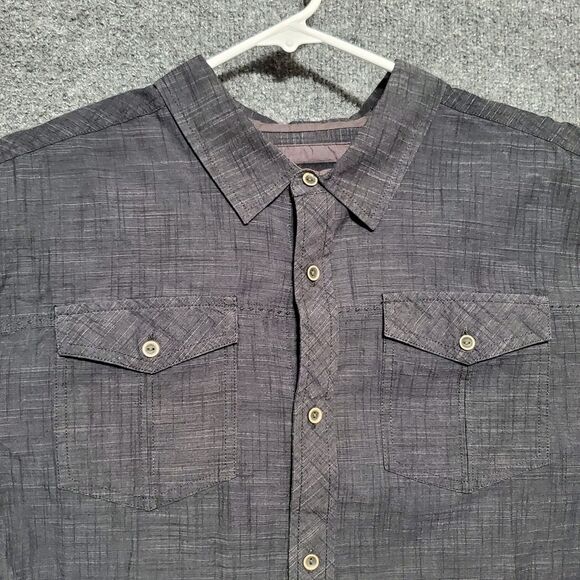Prana Shirt Mens Size Large Long Sleeve Button Up Hiking Roll Tab Casual Preppy - Picture 1 of 12